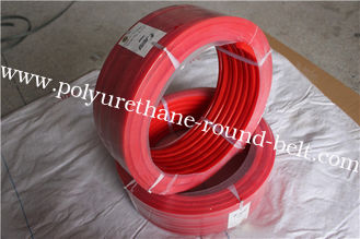 Polyurethane Products Red Round Belting Oil - Resistant Acid