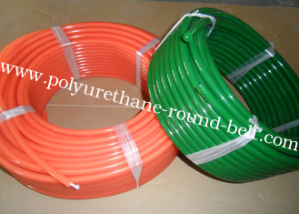 2mm Orange Polyurethane Round Belting Cord Reinforced