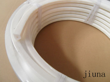 High Tensile White Polyurethane V Belt / PU Sandwich Belt For Textile
