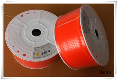 Orange Polyurethane Round Belt High Impact Resistance 85A - 90A Hardness