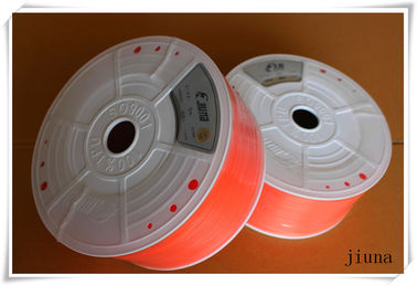 Orange Polyurethane Round Belt High Impact Resistance 85A - 90A Hardness