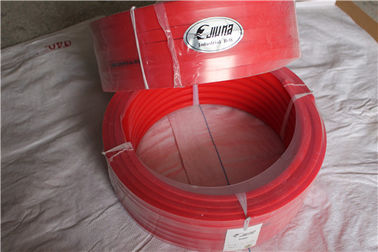 Polyurethane Products Red Round Belting Oil - Resistant Acid