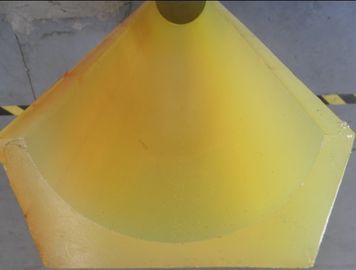 Industrial Nature PU Polyurethane Parts Elastic With Abrasion Resistance