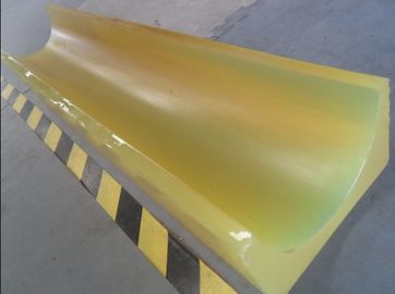 Industrial Nature PU Polyurethane Parts Elastic With Abrasion Resistance