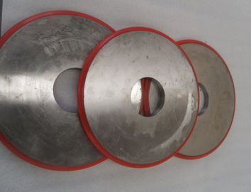 Elastic Polyurethane Wheels , Industrial PU Red Polyurethane Iron Sheet Coating