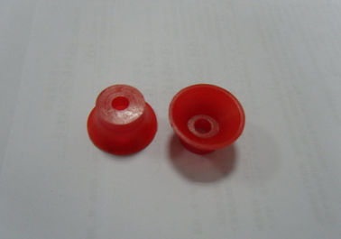Industrial Protection Polyurethane Parts , PU Red Little Parts