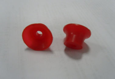 Industrial Protection Polyurethane Parts , PU Red Little Parts