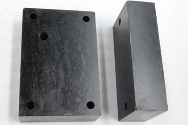 Black PU Polyurethane Pressure Relief Block , 90A - 95A Polyurethane Parts
