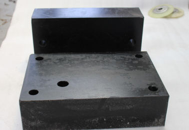 Black PU Polyurethane Pressure Relief Block , 90A - 95A Polyurethane Parts