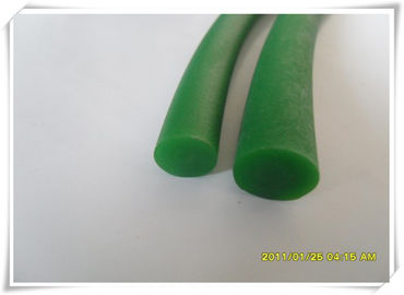 PU Polyurethane Round Belt Good Resistance , Green Round Belt