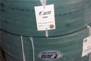 90A Green Polyurethane V Belt Transmission Easy  jointed  for Floor And Roof  Tiles Conveying
