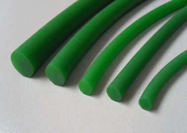 Tensile Strength Breaking elongation Green Polyurethane Round Belt  for Industry Machines