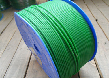 Tensile Strength Breaking elongation Green Polyurethane Round Belt  for Industry Machines