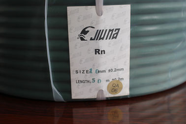 Green 85A Rough Round rubber Belts Newspaper Conveying High Tensile