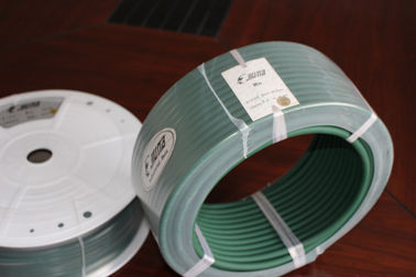 Green 85A Rough Round rubber Belts Newspaper Conveying High Tensile