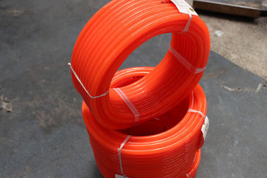 Weatherability Orange PU Round Belt Outstanding Abrasion Resistance