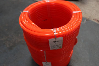 Weatherability Orange PU Round Belt Outstanding Abrasion Resistance