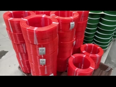 Polyurethane Rough Round Belt Hardness 88A Transmisi Belting 400m/Roll