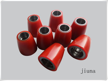 Castable Red Pu Wheels Oil Resistant For Industry Caster , 30A - 98A