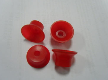 Industrial Protection Polyurethane Parts , PU Red Little Parts